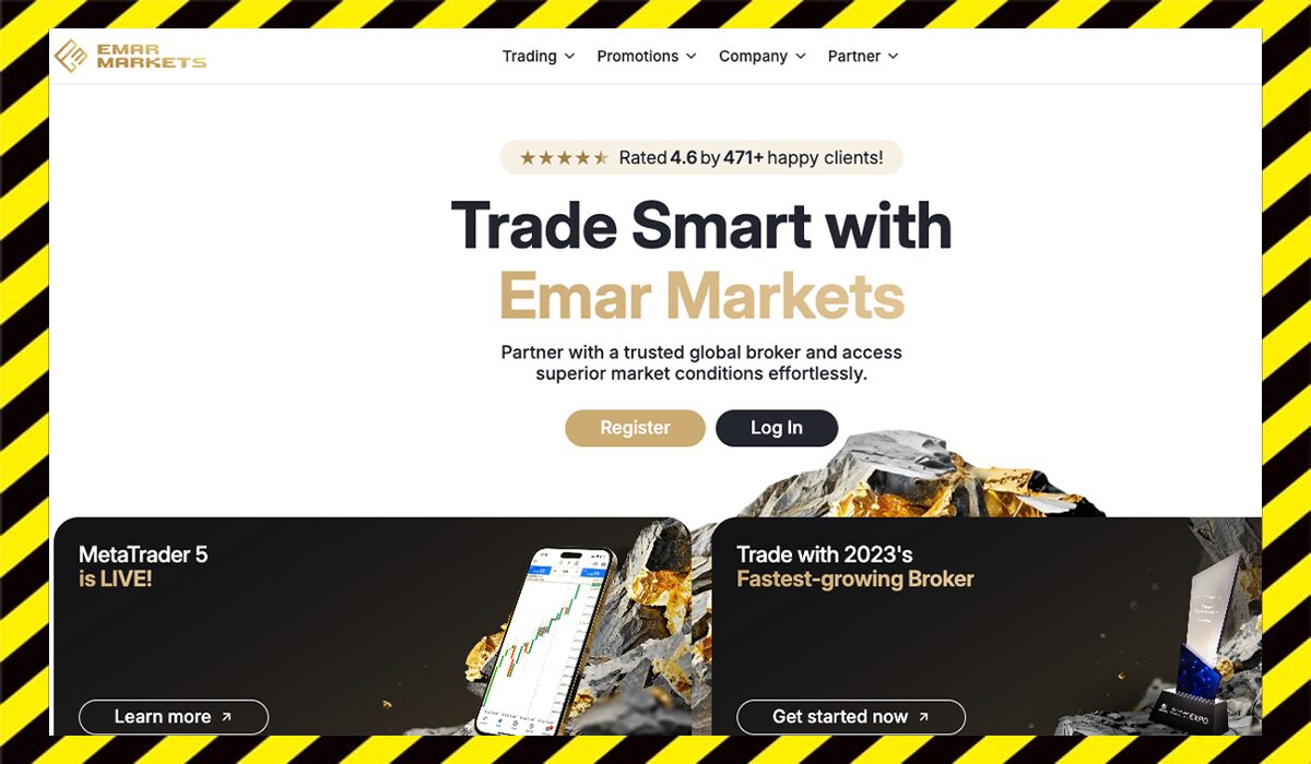 Emar Marketsに<span class="sc_marker">登録して実態を調査しました！</span>その結果…<font color="#ff3333">危険な悪質事業者</font>と判明。