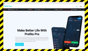 Profits Pro(プロフィットプロ)に<span class="sc_marker">登録して実態を調査しました！</span>その結果…<font color="#ff3333">危険な悪質事業者</font>と判明。