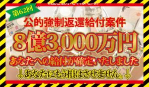 公的強制返還給付案件に<span class="sc_marker">登録して実態を調査しました！</span>その結果…<font color="#ff3333">危険な悪質事業者</font>と判明。