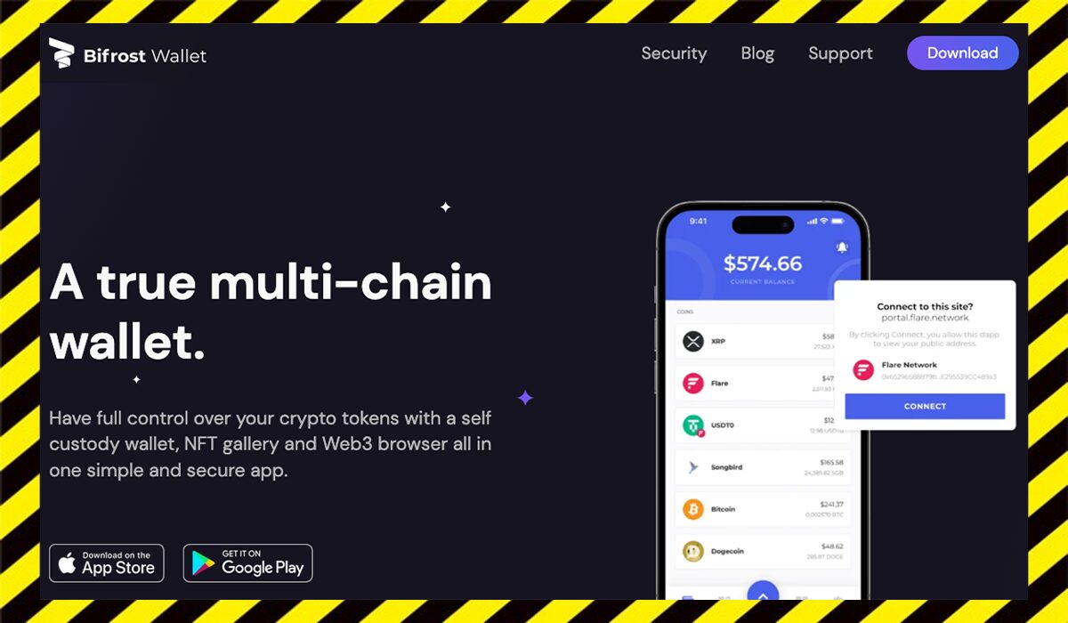 Bifrost Wallet(ビフロストウォレット)に<span class="sc_marker">登録して実態を調査しました！</span>その結果…<font color="#ff3333">危険な悪質事業者</font>と判明。