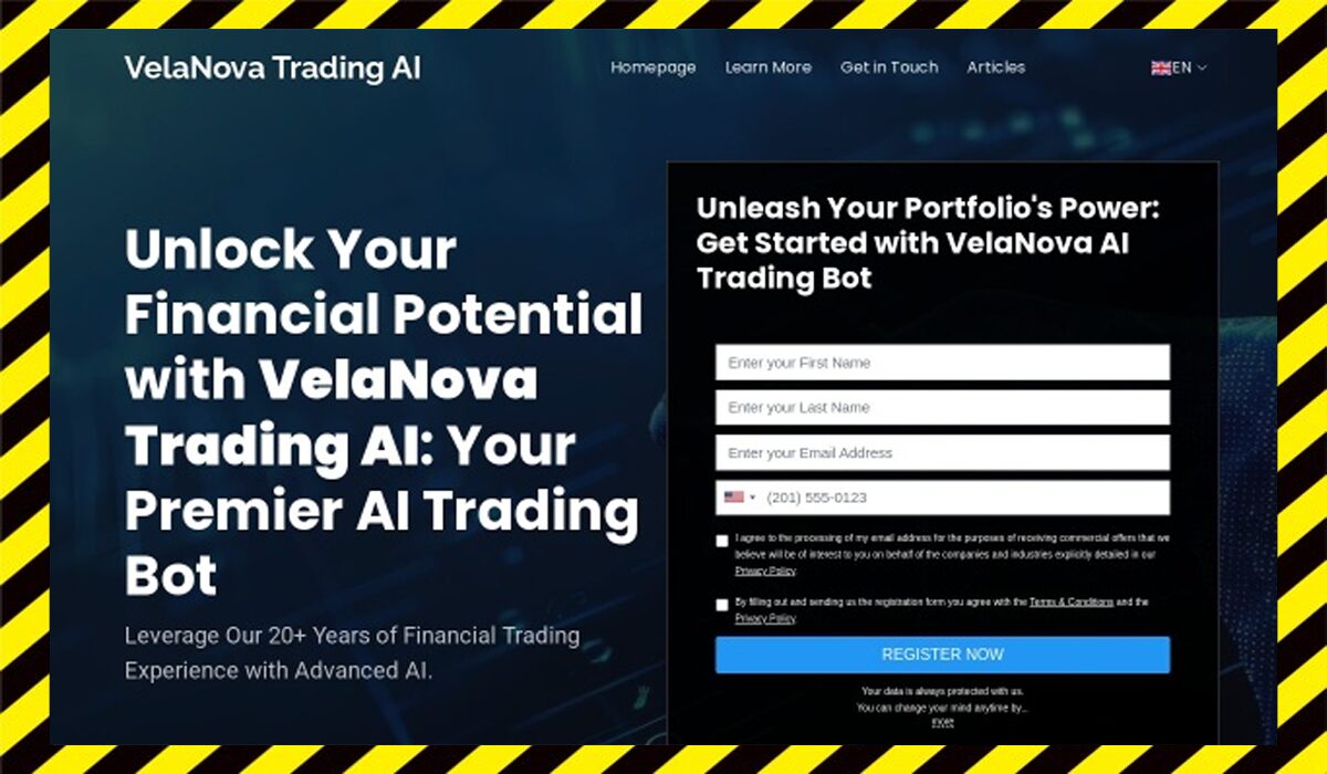 VelaNova Trading AIに<span class="sc_marker">登録して実態を調査しました！</span>その結果…<font color="#ff3333">危険な悪質事業者</font>と判明。